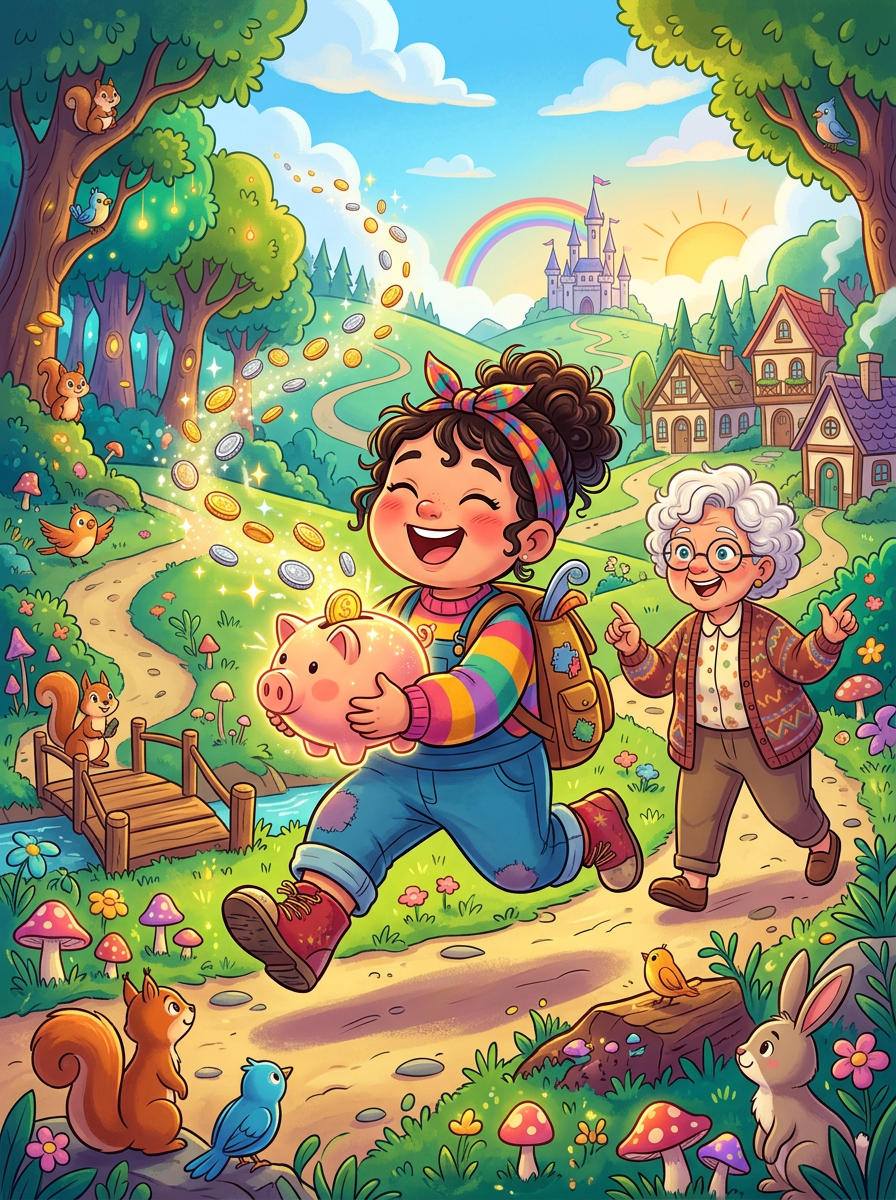 A little girl who saved her mom from debt