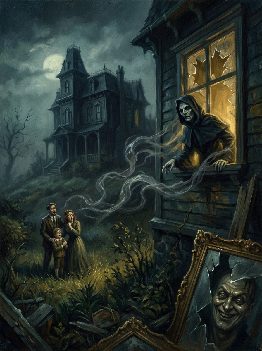 Explain a famous case, Haunted family case